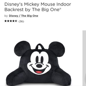 EUC Disney Mickey Mouse Indoor Backrest